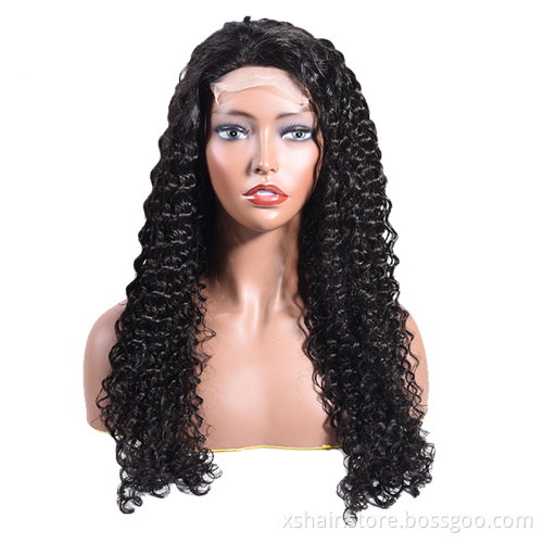 In Stock 10 A Grade Short Real Bone Straight Lace Front Ready Ship Frontal Wholesale Human Hair Wig